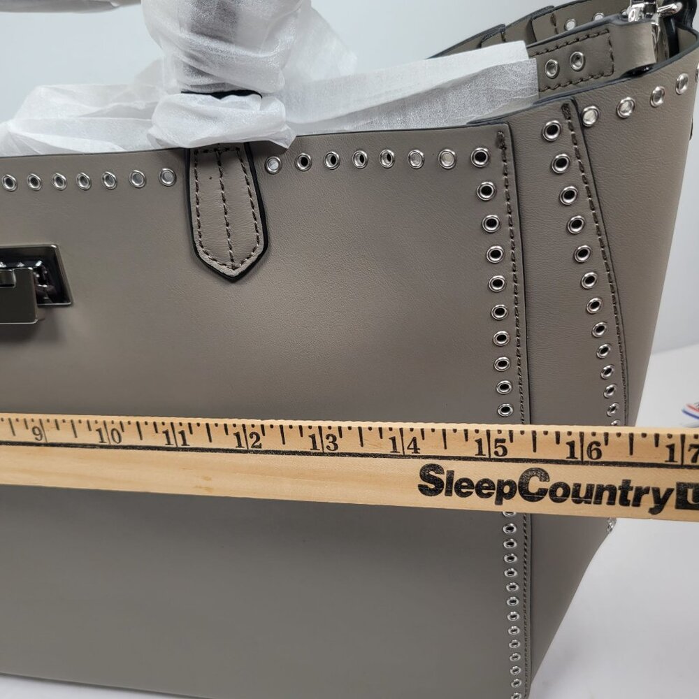 Zac Posen Women's Gray Eartha Iconic Soft Shopper Atmosphere Bag NWT - Picture 7 of 7